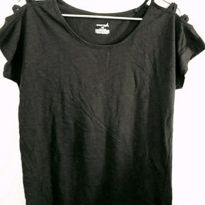 Women's medium Black Tee Shirt.